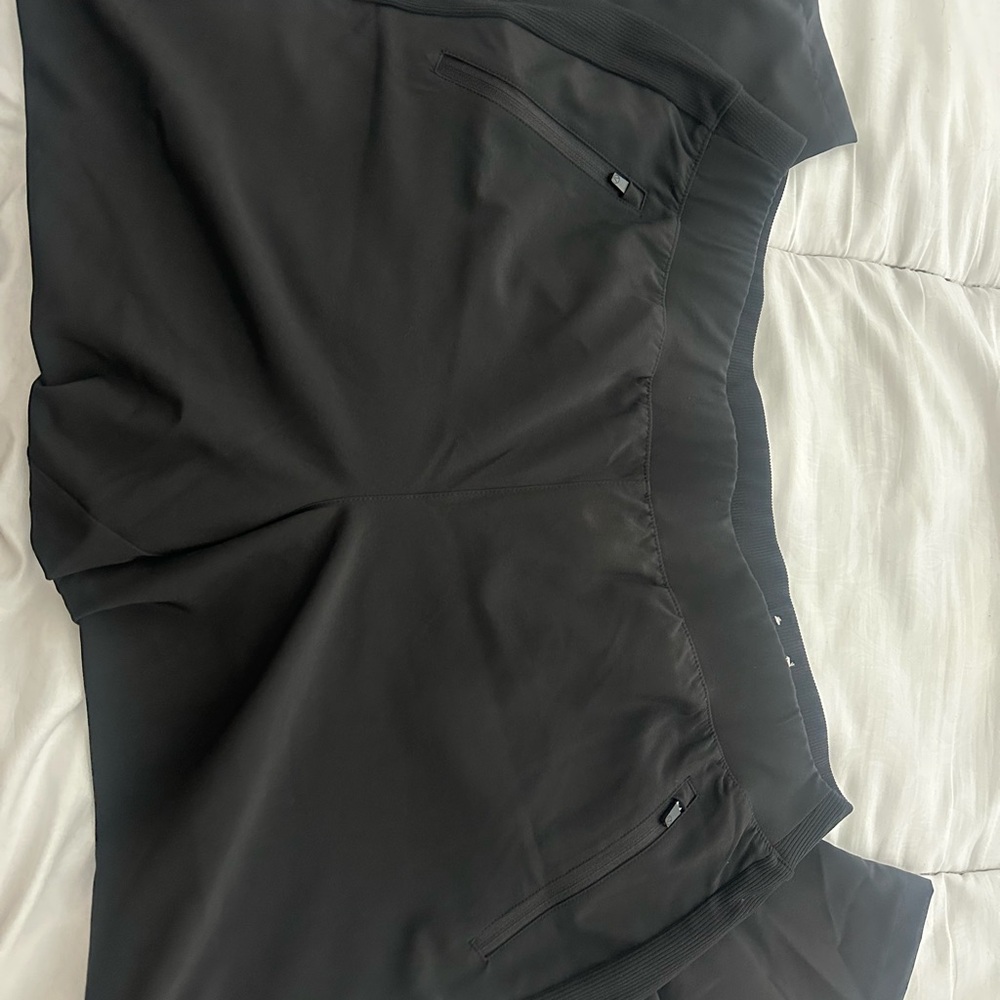 Lane Bryant LIVI Black Active Shorts